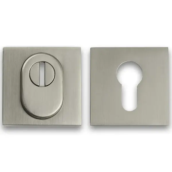 Rozeta vnitřní čtvercová C401 nikl