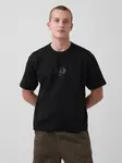 GAP Pánske crop tričko s logom 1969