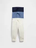 GAP Baby žebrované kalhoty, 3 ks - Kluci
