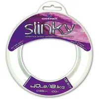 Gardner šokový vlasec slinky clear 100 m-průměr 0,70 mm / nosnost 27,2 kg