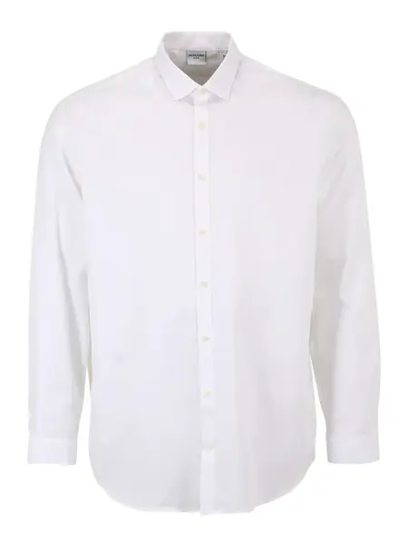 Jack & Jones Plus Košeľa 'Blacardiff'  biela