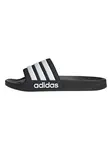 ADIDAS SPORTSWEAR Šľapky 'Adilette'  čierna / biela