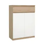 Livetastic BOTNÍK, bílá, barvy dubu, 80,4/111,3/40 cm