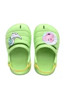 Pantofle Havaianas CLOG PEPPA PIG zelená barva