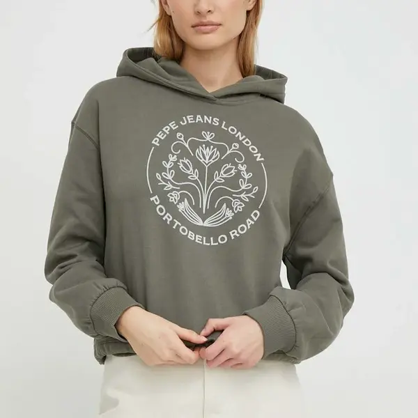 Bavlněná mikina Pepe Jeans HARIA