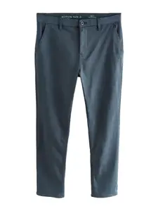 Next Chino nohavice  modrá