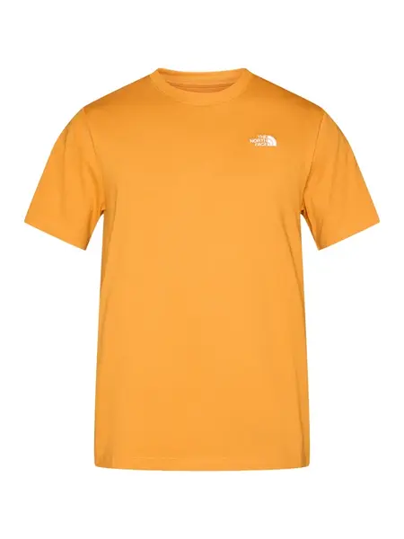 THE NORTH FACE Tričko 'EVOLUTION SIMPLE DOME'  oranžová / biela