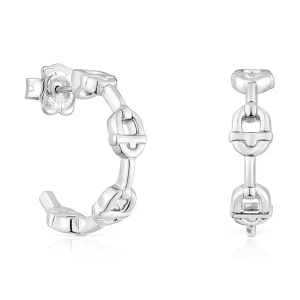 Stříbrné náušnice Tous Manifesto 1004222500