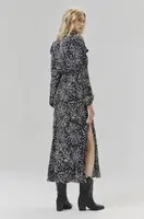 Sukně Answear.LAB černá barva, maxi, pouzdrová