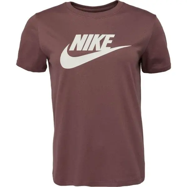 Nike NSW TEE ESSNTL ICN FTRA Dámske tričko, vínová, veľkosť