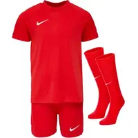 Nike DRI-FIT PARK VIII KIT SET JR Dětský set, červená, velikost