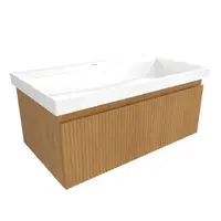 Kúpeľňová skrinka s umývadlom SAT Evolution 78x30x44, 5 cm dub medový mat SATEVO80DMU4