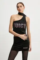 Top Juicy Couture černá barva, s aplikací, JCBCT125863