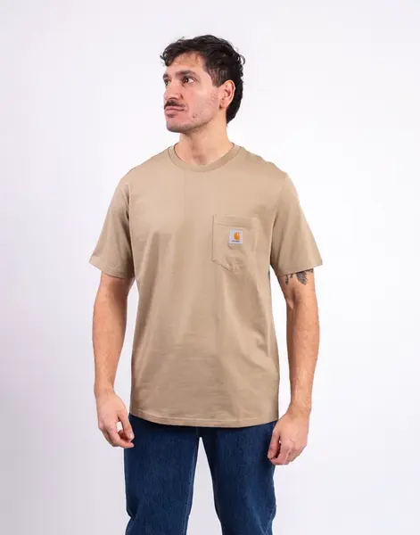 Tričko Carhartt WIP S/S Pocket T-Shirt Iroko