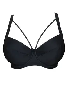 SugarShape Bikinový top 'Porto'  čierna