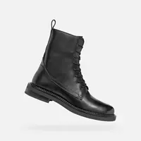 Black women's ankle boots Geox Serilda - Women's