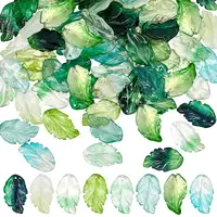 80pcs 8 styles Czech Glass Beads