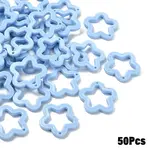 50Pcs Opaque Acrylic Pendants