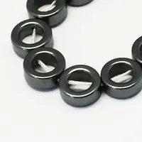 Non-magnetic Synthetic Hematite Beads Strands