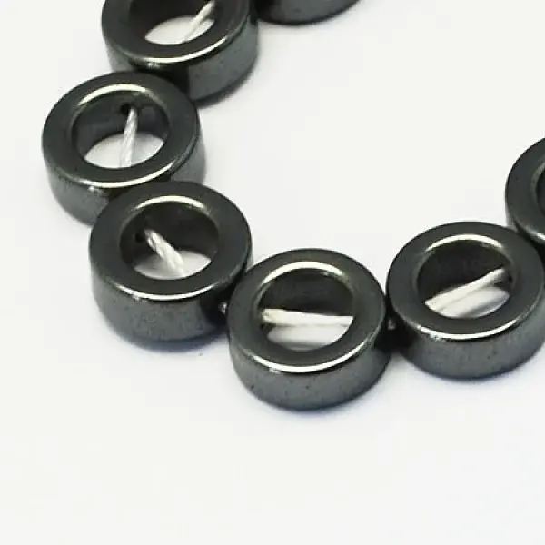 Non-magnetic Synthetic Hematite Beads Strands