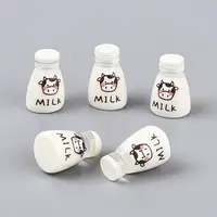 Printed Opaque Resin Milk Display Decorations