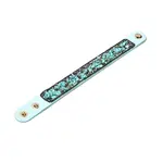 Faux Suede Snap Cord Bracelet