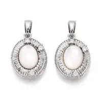 Natural White Shell Pendants