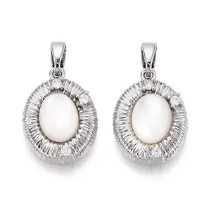 Natural White Shell Pendants