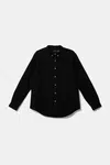 Bavlněná košile Polo Ralph Lauren černá barva, slim, s límečkem button-down, 710767828
