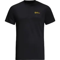 Jack Wolfskin ESSENTIAL T M Pánské triko, černá, velikost
