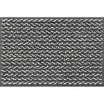 wash+dry DVEŘNÍ ROHOŽKA, 40/60 cm, černá, bílá