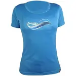 HAVEN ENERGY SHORT Dámský dres s krátkých rukávem, modrá, velikost