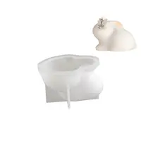 Easter Theme Rabbit DIY Silicone Candle Molds