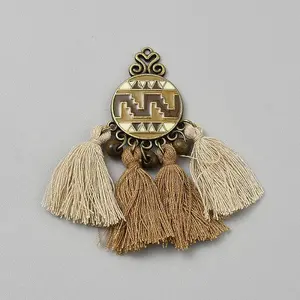 Alloy Tassel Pendants