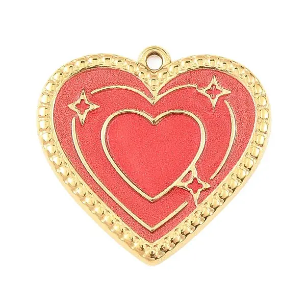 304 Stainless Steel Enamel Pendants