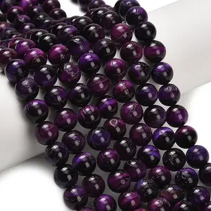 Natural Tiger Eye Beads Strands