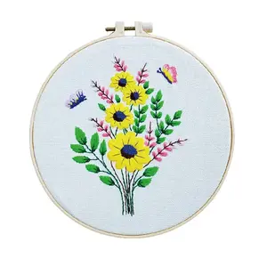 Spring Flower DIY Embroidery Kits