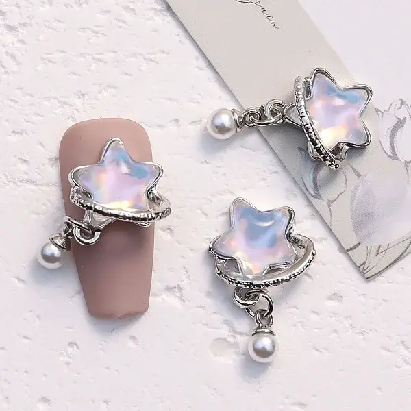 Star Planet Alloy Cabochons