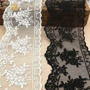 Polyester Flower Lace Fabric Trim