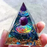 Orgonite Pyramid Resin Display Decorations