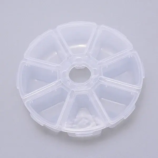 Transparent Plastic Bead Containers