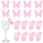 24Pcs 2 Styles Acrylic Wine Glass Charms