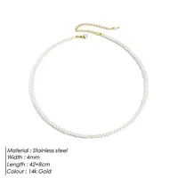Elegant High-Quality Non-Fading Round Shell Pearl Beaded Heart Pendant Necklaces for Women