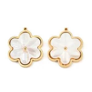 Natural White Shell Pendants