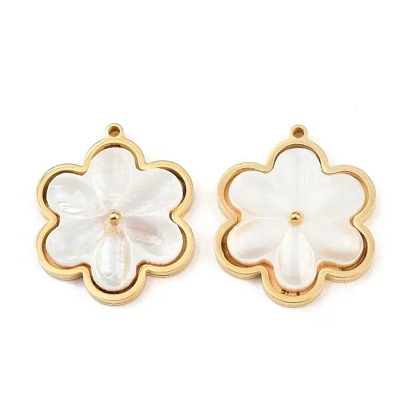 Natural White Shell Pendants