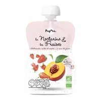 POPOTE kapsička BIO nektárinky s jahodami