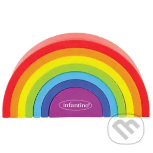 Skladačka dúha Magic Rainbow - hra z kategorie Stavebnice