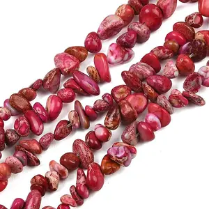 Natural Imperial Jasper Bead Strands