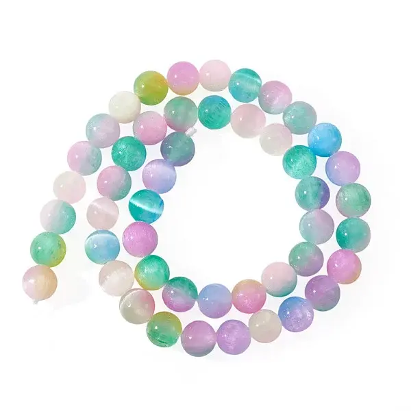 1 Strand Natural Selenite Beads Strands