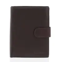 Pánská kožená peněženka hnědá matná - Diviley Kevix